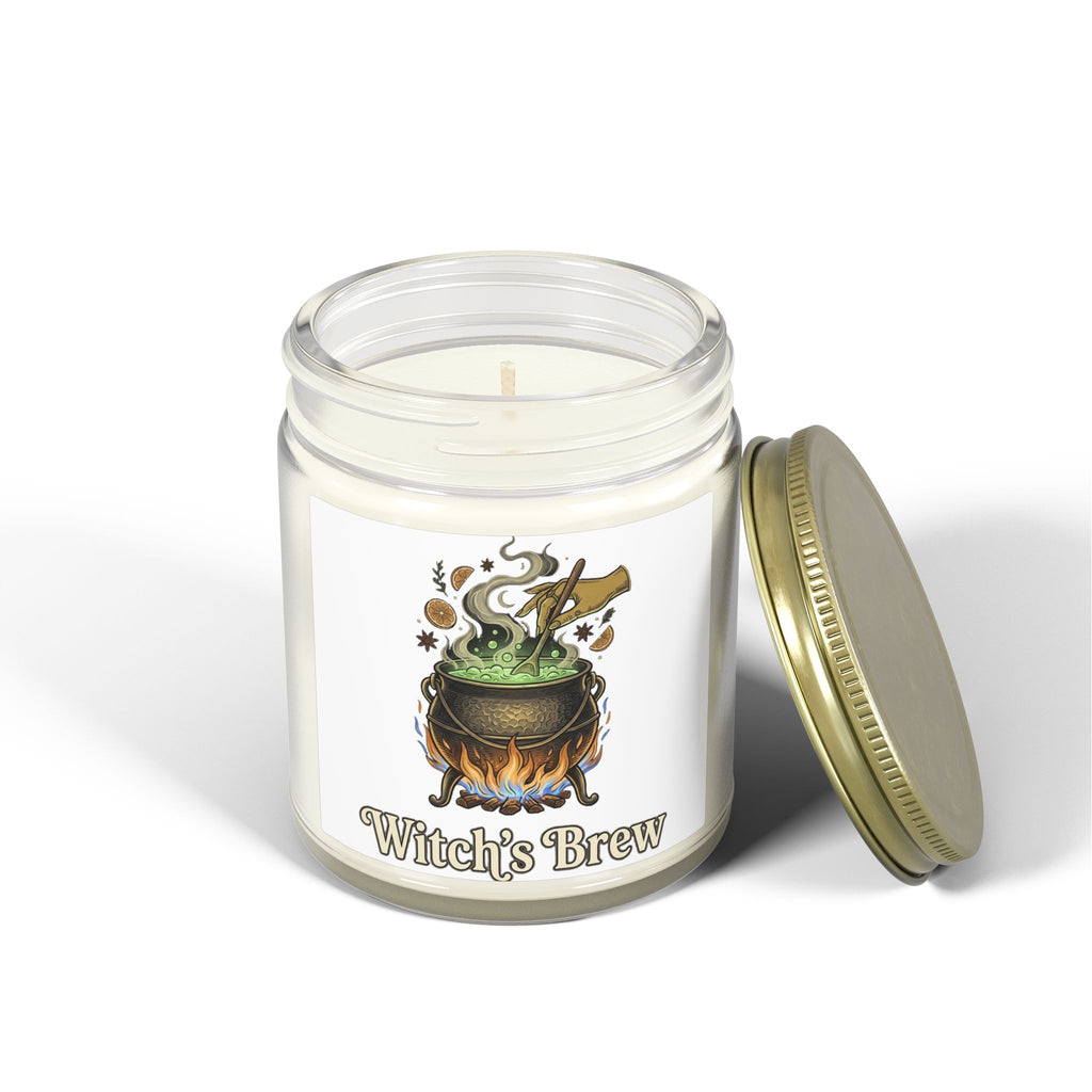 Halloween Scented Candles, Coconut Apricot Wax (4oz, 9oz)