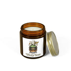 Halloween Scented Candles, Coconut Apricot Wax (4oz, 9oz)