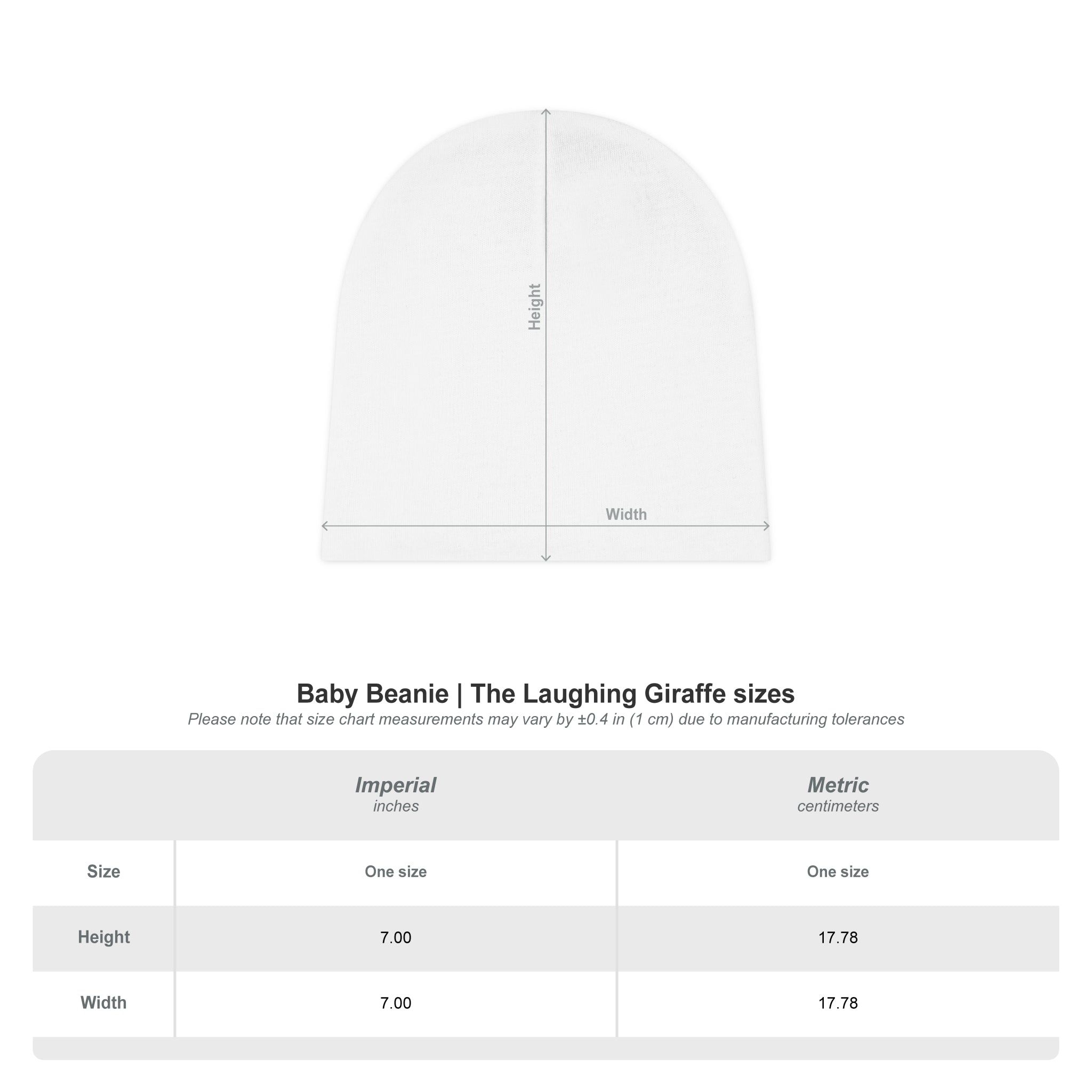 Halloween Baby Beanie (AOP)