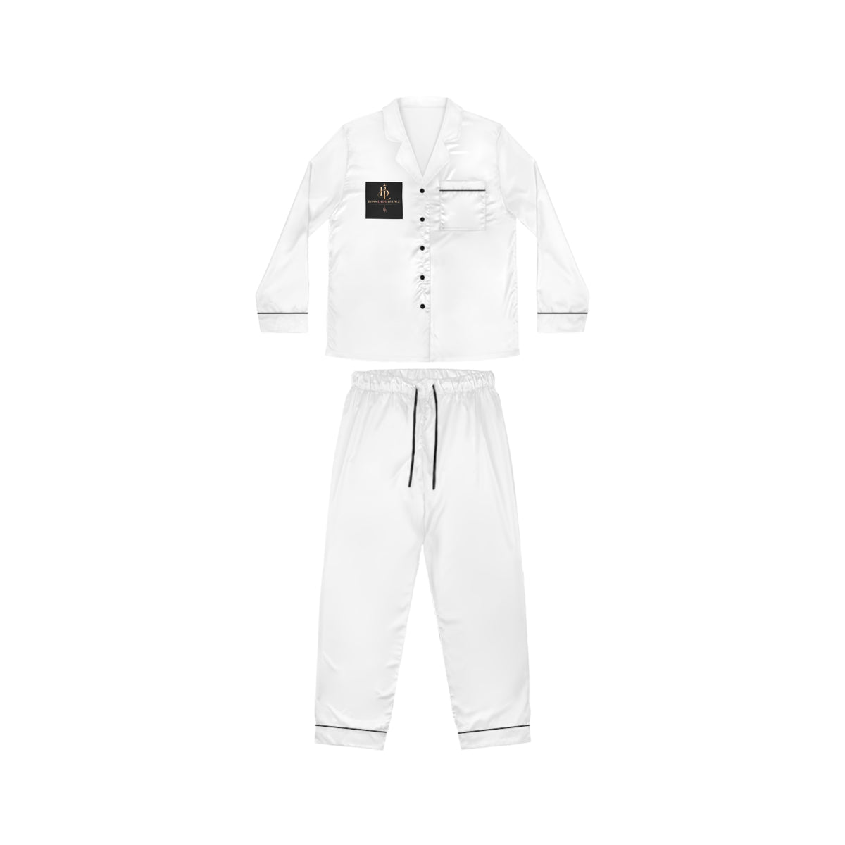 Boss Lady Lounge  Womens  Satin Pajamas (AOP)